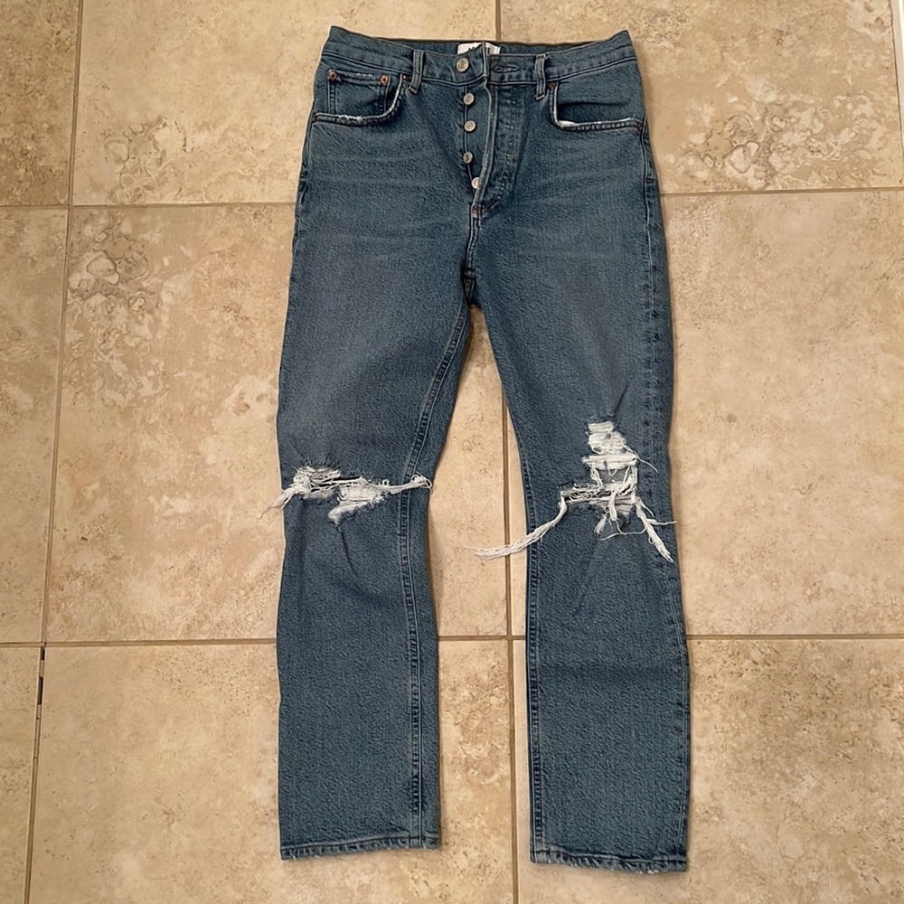 Agolde Straight Crop Jean